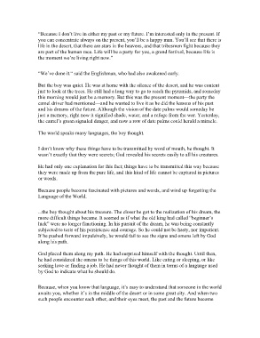 Page 18 - The Alchemist - Paulo Coelho